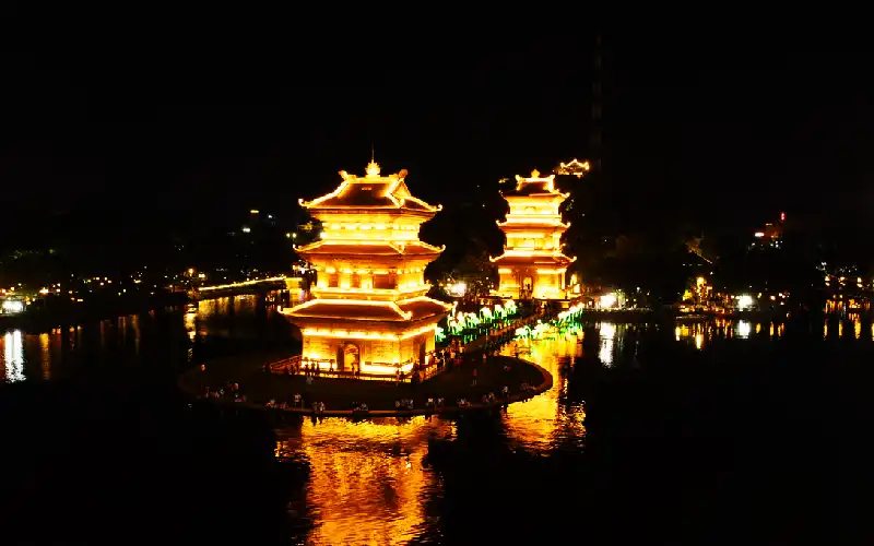 Traditional Vietnamese architecture at Hoa Lu Ancient Capital
