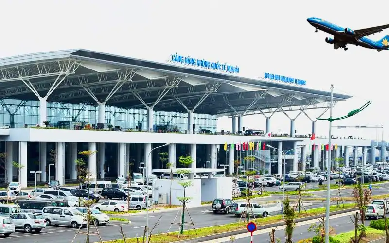 Noi Bai Airport terminal arrival hall for Noi Bai Airport to Ninh Binh transfer