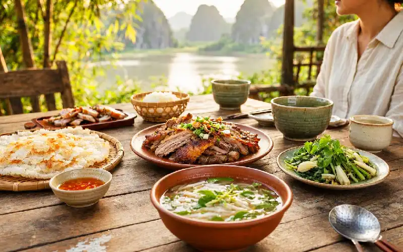 local-food-ninh-binh-vietnam Local Vietnamese food in Ninh Binh
