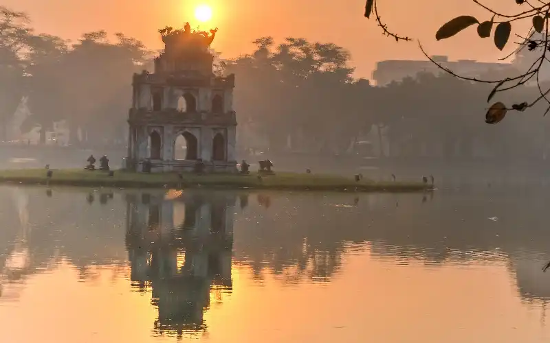 Hoan Kiem Lake and Hanoi Old Quarter on a Northern Vietnam itinerary
