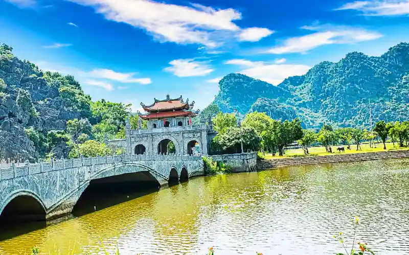 Hoa Lu Ancient Capital in Ninh Binh Vietnam