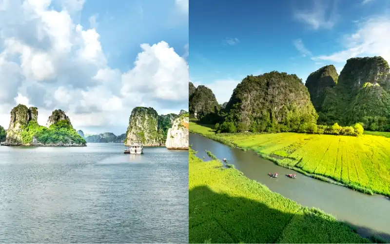 Ninh Binh vs Ha Long Bay in Vietnam