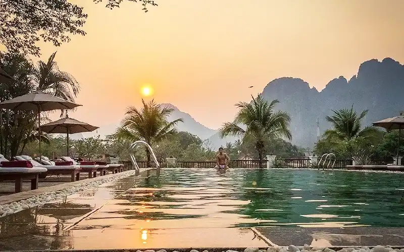 Hotel and resort surrounded by nature in Ninh Binh