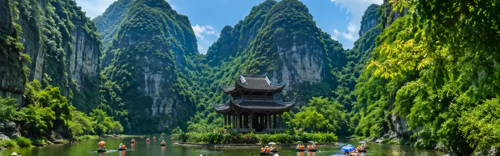 Trang An Scenic Landscape in Ninh Binh Vietnam
